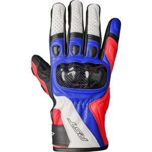 Gants RST Stunt 3 CE Rouge Blanc Bleu
