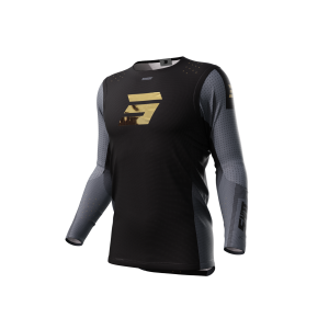 Maillot SHOT 2024 Aerolite Honor Noir Or
