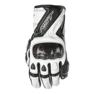 Gants femme RST Stunt 3 CE Cuir Blanc