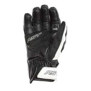Gants femme RST Stunt 3 CE Cuir Blanc