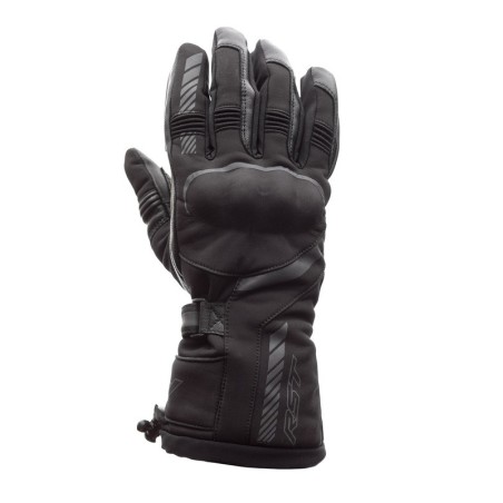 Gants RST Atlas waterproof CE textile Noir