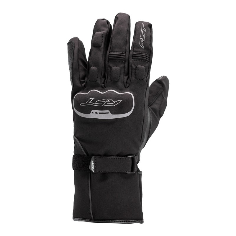 Gants RST Axiom waterproof Textile cuir Noir Gants RST Axiom waterproof Textile cuir Noir