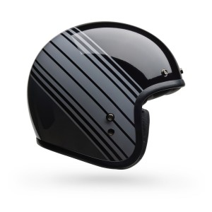 Casque BELL Custum 500 Edge Metallic Noir Gris