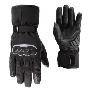 Gants RST Axiom waterproof Textile cuir Noir