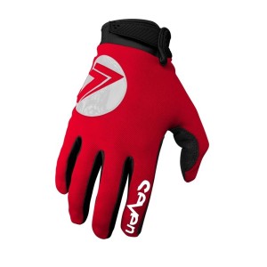 Gants SEVEN Annex 7 DOT Rouge