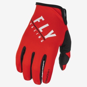 Gants FLY RACING Windproof Noir Rouge