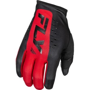 Gants FLY RACING Lite Noir Rouge