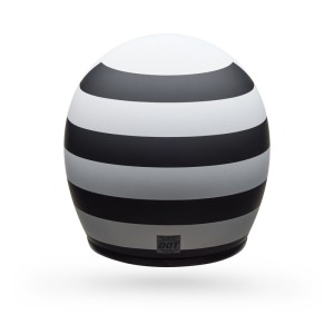 Casque BELL Custom 500 Parlor Noir Blanc Mat