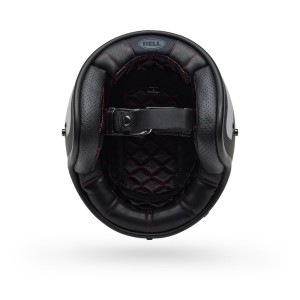 Casque BELL Custom 500 Parlor Noir Blanc Mat