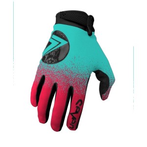Gants enfant SEVEN Annex 7 DOT Bleu Rose