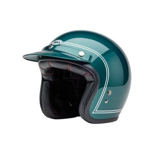 Casque BELL Custom 500 Steve Mc Queen Riverside Vert