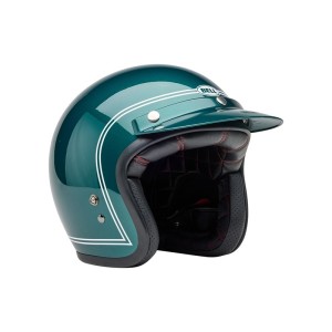 Casque BELL Custom 500 Steve Mc Queen Riverside Vert
