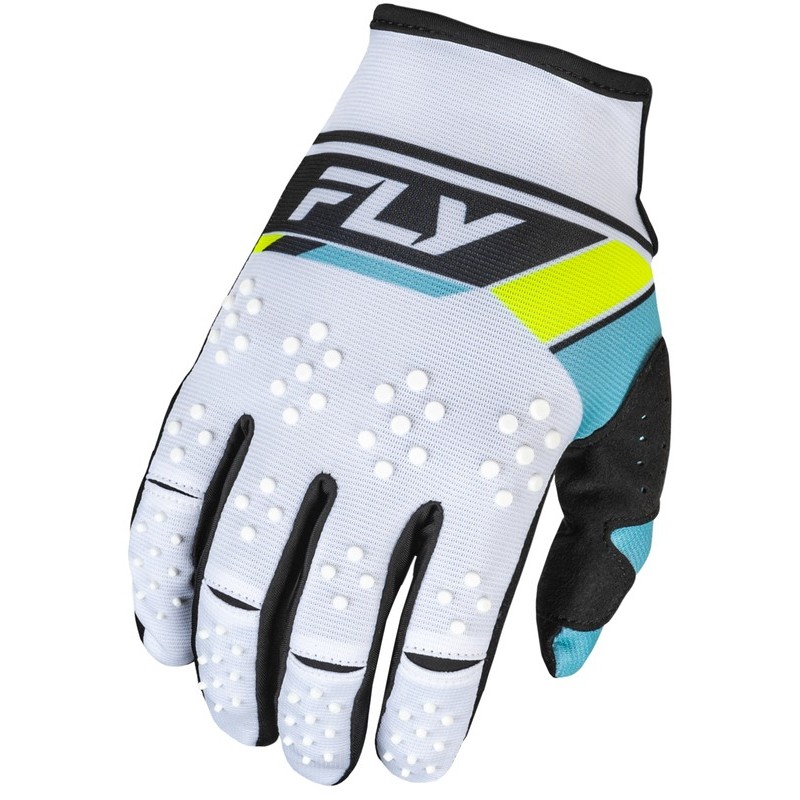 Gants FLY RACING Kinetic Prix Blanc Gants FLY RACING Kinetic Prix Blanc