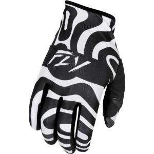 Gants FLY RACING Lite L.E. Abyss Blanc Noir