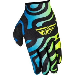 Gants enfant FLY RACING Lite S.E. Zen Noir Bleu