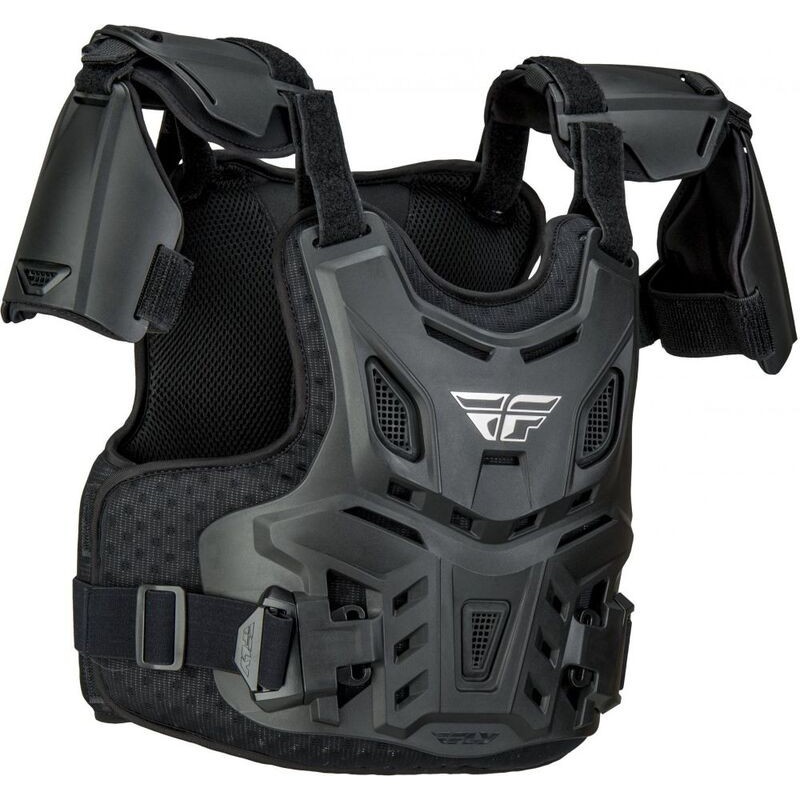 Pare-pierre enfant FLY RACING Revel Roost CE Noir Pare-pierre enfant FLY RACING Revel Roost CE Noir