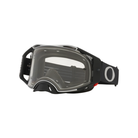 Lunettes OAKLEY Airbrake MX Tuff Blocks Black Gunmetal écran transparent