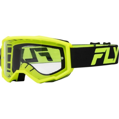 Lunettes FLY RACING Focus Noir Jaune