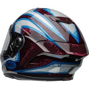 Casque BELL Race Star Flex DLX Xenon Gloss Red Silver