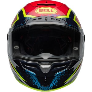 Casque BELL Race Star Flex DLX Xenon Gloss Blue Retina