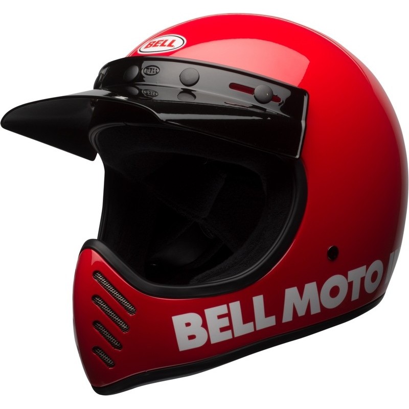 Casque BELL Moto 3 Classic Rouge