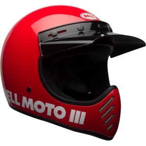 Casque BELL Moto 3 Classic Rouge