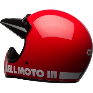 Casque BELL Moto 3 Classic Rouge