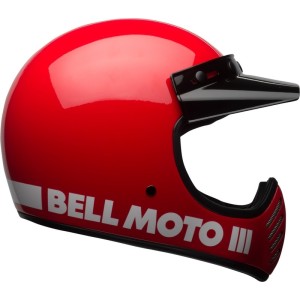 Casque BELL Moto 3 Classic Rouge