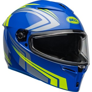 Casque BELL Lithium Jetstream Bleu Jaune