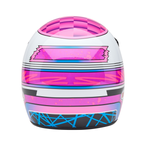 Casque BELL Moto 3 Classic Deathspray Pink Purple