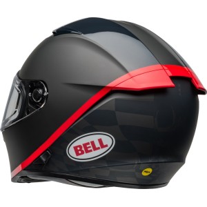 Casque BELL Lithium Mips Hartluck Noir Rouge mat