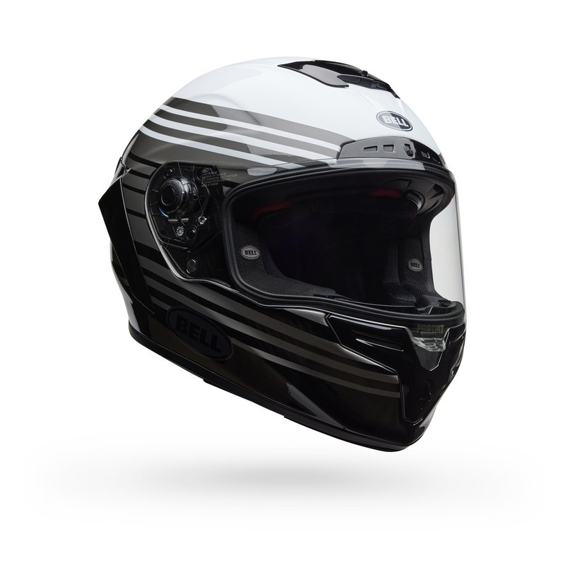 Casque BELL Race Star DLX Flex Dash Gloss Blanc Casque BELL Race Star DLX Flex Dash Gloss Blanc