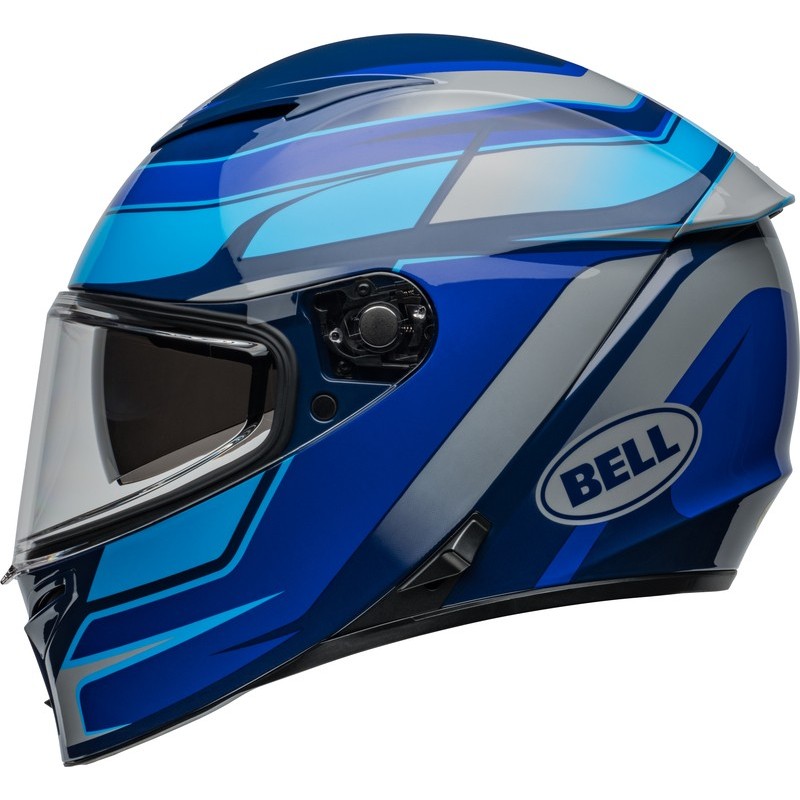 Casque BELL Lithium Mips Podium Noir Bleu Casque BELL Lithium Mips Podium Noir Bleu