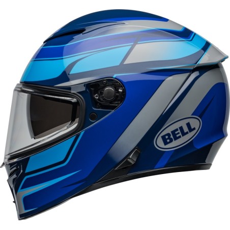 Casque BELL Lithium Mips Podium Noir Bleu