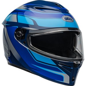 Casque BELL Lithium Mips Podium Noir Bleu
