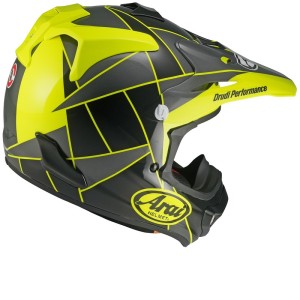 Casque ARAI MX-V EVO Peak Jaune