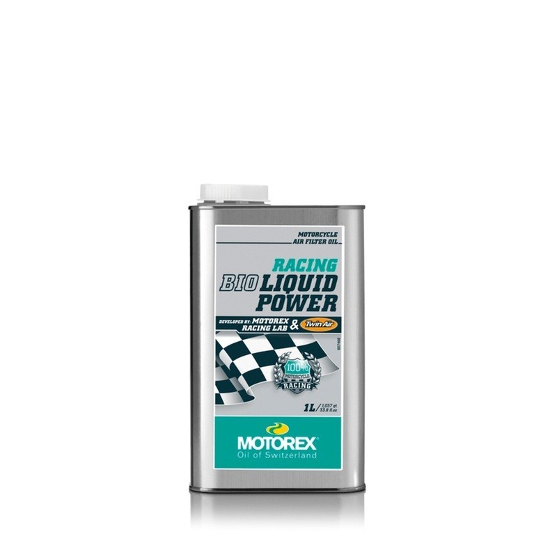 Huile filtre à air MOTOREX Racing Liquid Bio Power - 1L