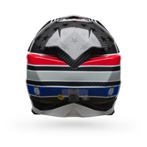 Casque BELL Moto-10 Spherical RSD Old Glory Rouge Bleu
