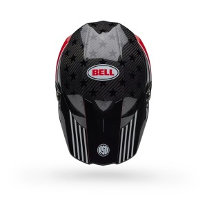 Casque BELL Moto-10 Spherical RSD Old Glory Rouge Bleu