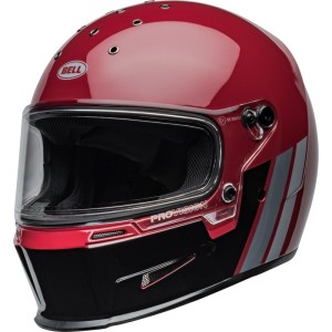 Casque BELL Eliminator GT Noir Rouge brillant