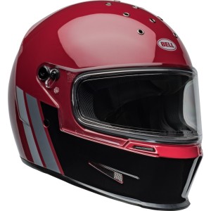 Casque BELL Eliminator GT Noir Rouge brillant