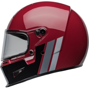Casque BELL Eliminator GT Noir Rouge brillant