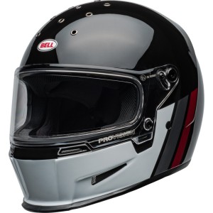 Casque BELL Eliminator GT Noir Blanc brillant