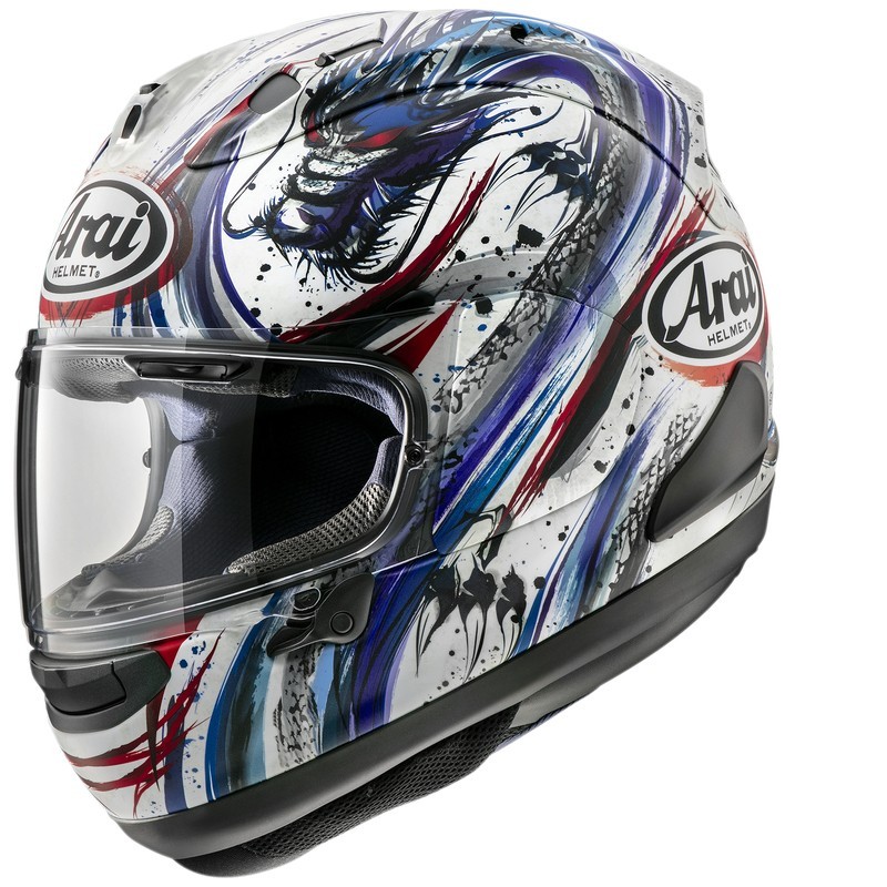 Casque ARAI RX-7V EVO Kiyo Trico Replica Casque ARAI RX-7V EVO Kiyo Trico Replica