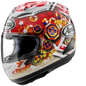 Casque ARAI RX-7V EVO Nakagami GP3 Replica