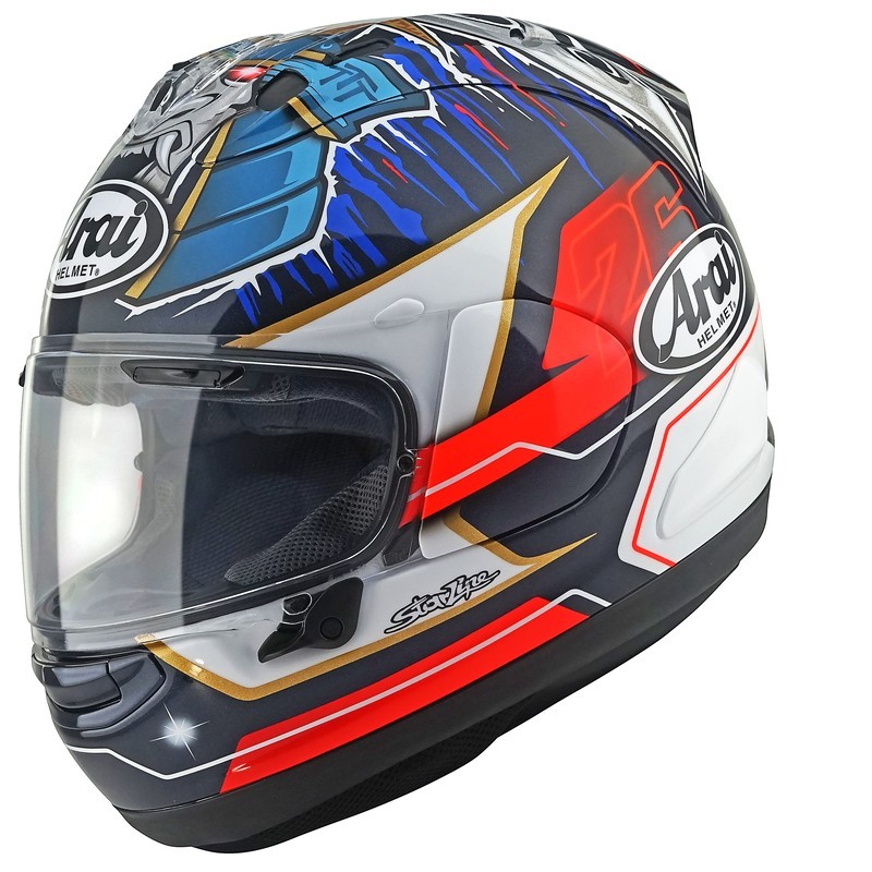 Casque ARAI RX-7V EVO Pedrosa Shogun Replica Casque ARAI RX-7V EVO Pedrosa Shogun Replica
