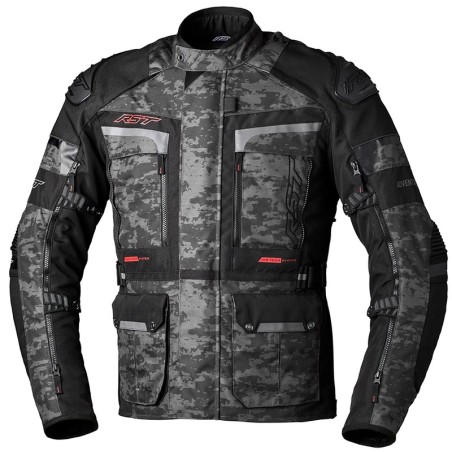 Veste RST Pro Series Adventure-X textile - gris-camo