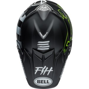 Casque BELL Moto-9S Flex Fasthouse MC Core Noir Jaune Mat Casque BELL Moto-9S Flex Fasthouse MC Core Noir Jaune Mat