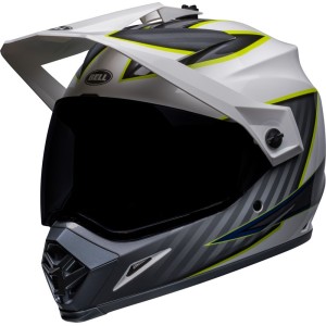 Casque BELL MX-9 Adventure MIPS Dalton Blanc Jaune
