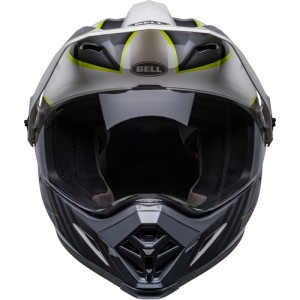Casque BELL MX-9 Adventure MIPS Dalton Blanc Jaune
